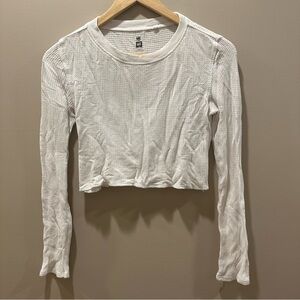 Pacsun Long Sleeve Crop Top